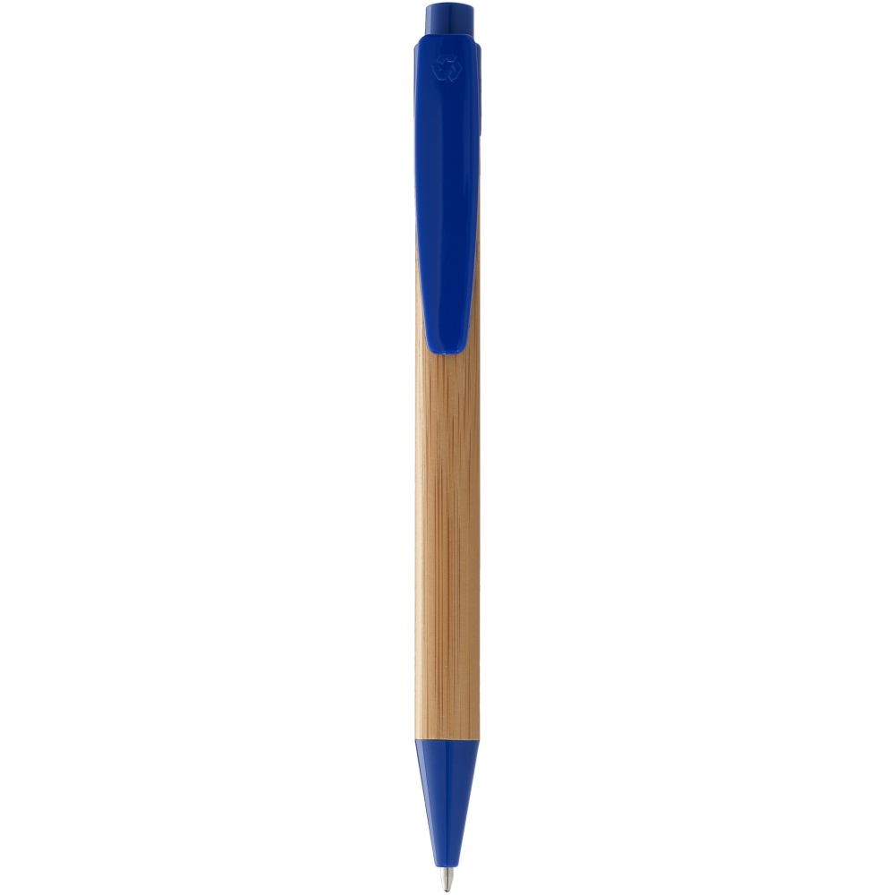 Logotrade promotional product image of: Borneo ballpoint pen, blue