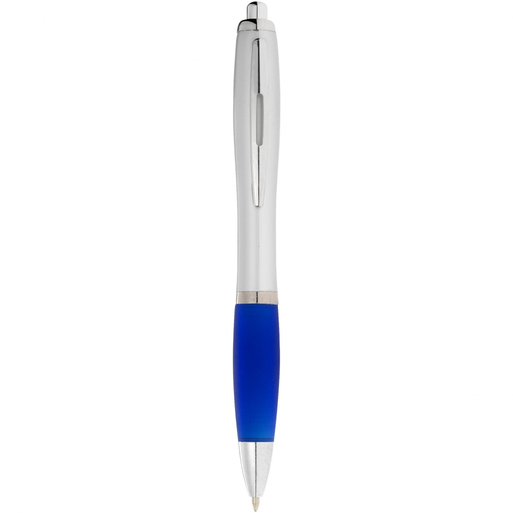 Logotrade promotional giveaway image of: Nash ballpoint pen, blue
