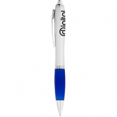 Logo trade promotional giveaways picture of: Nash ballpoint pen, blue