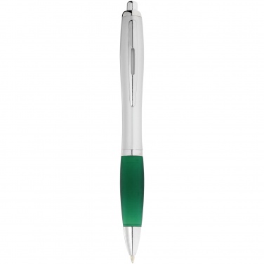 Logo trade corporate gifts picture of: Nash ballpoint pen, green