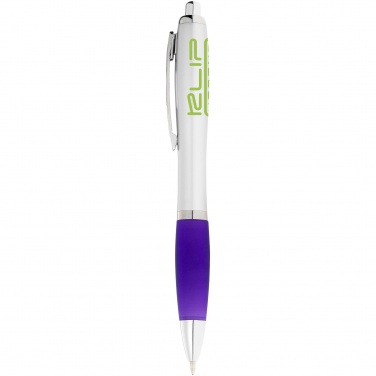 Logotrade promotional giveaway image of: Nash ballpoint pen, purple