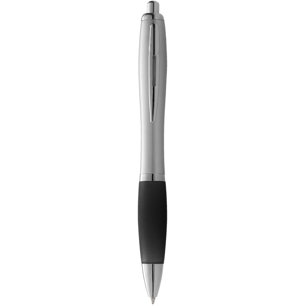 Logo trade business gifts image of: Nash ballpoint pen, black