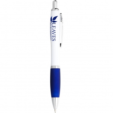 Logo trade promotional products picture of: Nash Ballpoint pen, blue