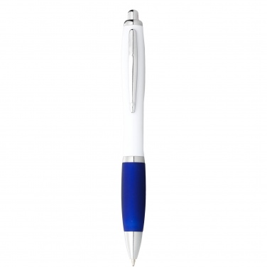 Logo trade advertising products picture of: Nash Ballpoint pen, blue