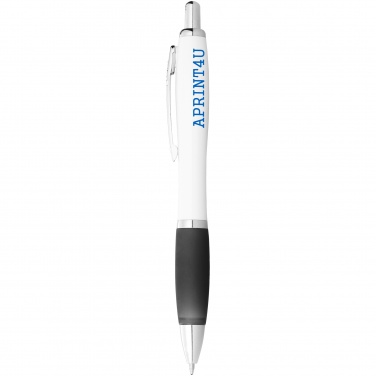Logo trade promotional items picture of: Nash Ballpoint pen, black