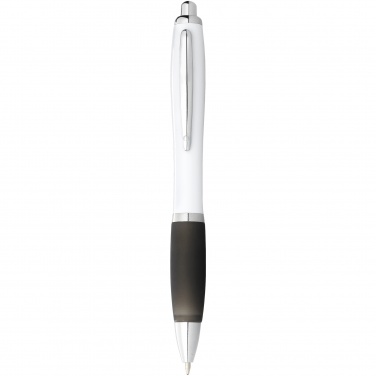Logo trade promotional items picture of: Nash Ballpoint pen, black