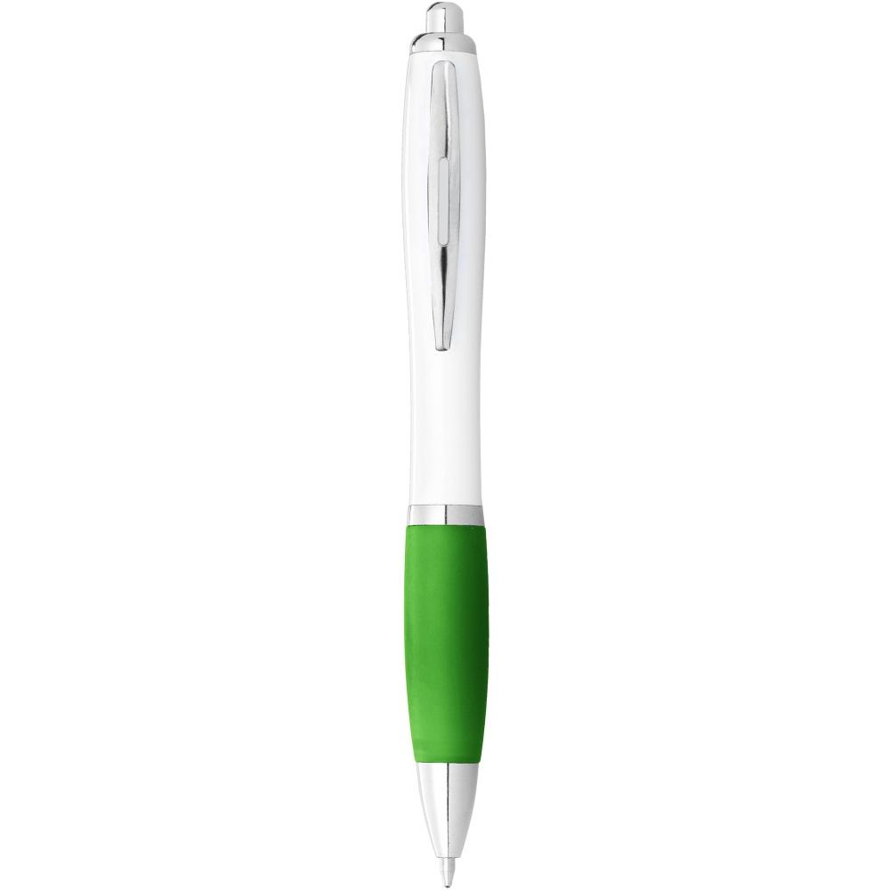 Logo trade promotional gifts image of: Nash Ballpoint pen, green