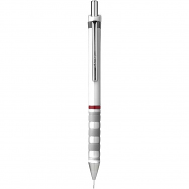 Logo trade corporate gifts picture of: Tikky mechanical pencil, white