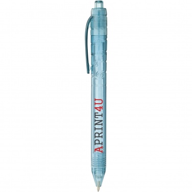Logo trade promotional merchandise image of: Vancouver ballpoint pen, blue