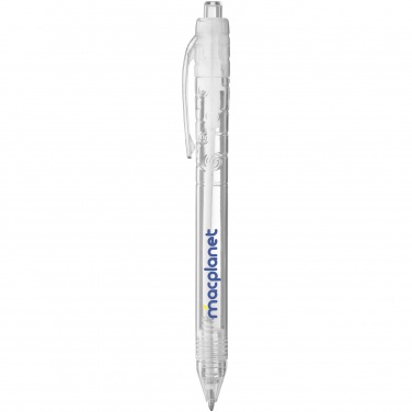 Logo trade promotional giveaways picture of: Vancouver ballpoint pen, transparent