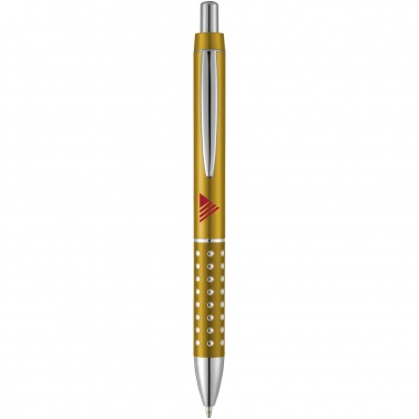 Logo trade promotional merchandise photo of: Bling ballpoint pen, yellow