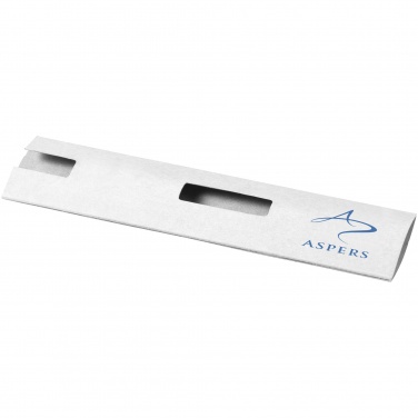 Logo trade promotional merchandise picture of: Fiona pen sleeve, white