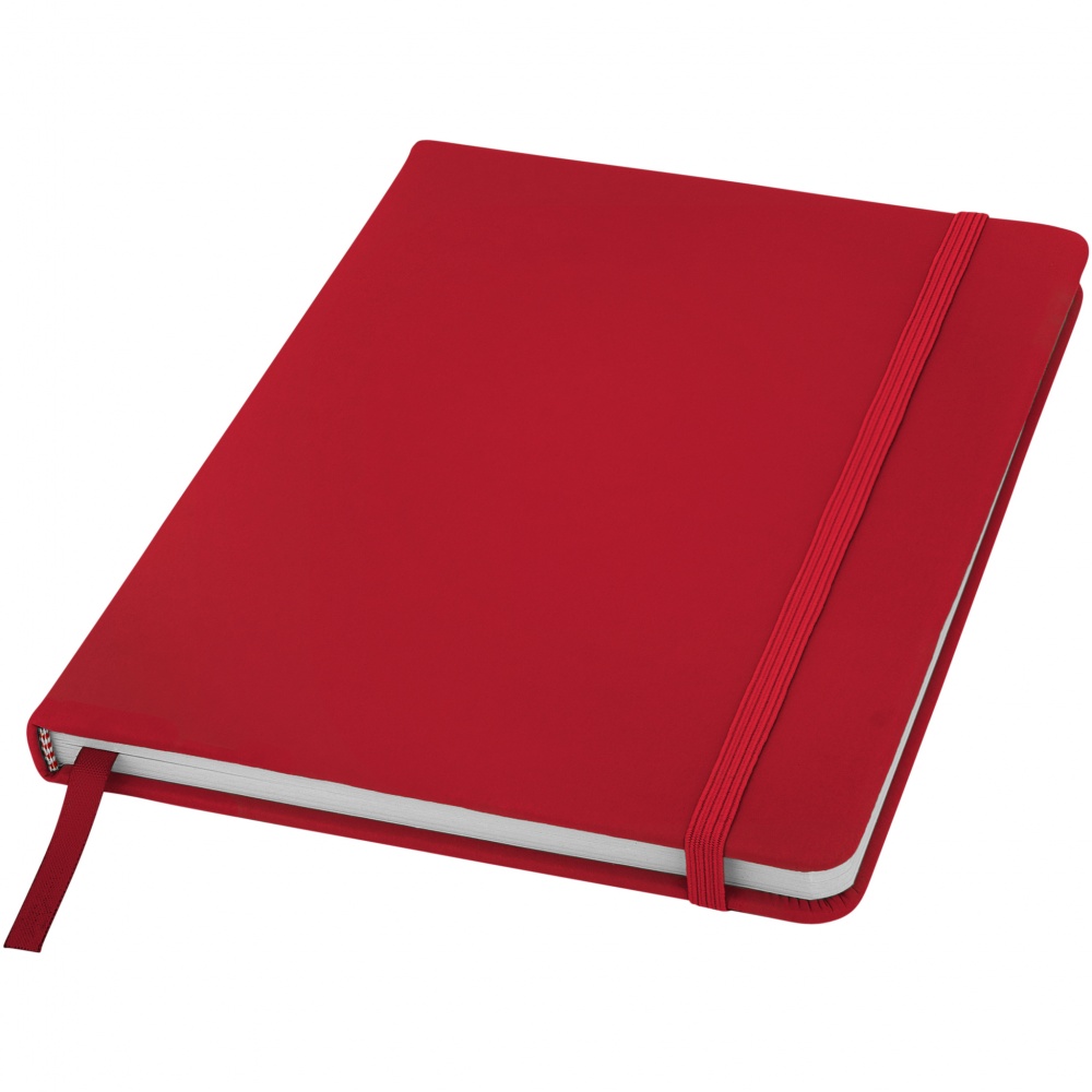 Logo trade promotional products picture of: Spectrum A5 Notebook, red