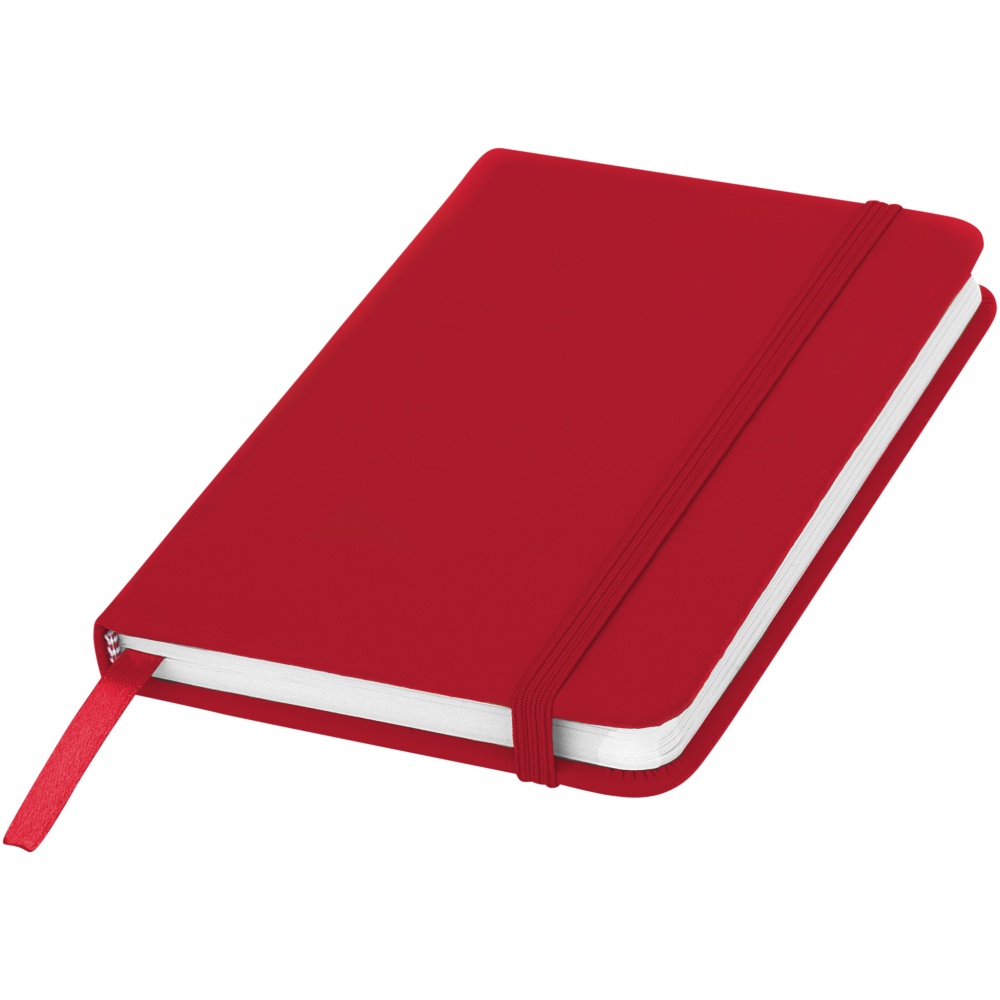 Logo trade promotional merchandise picture of: Spectrum A6 Notebook, red