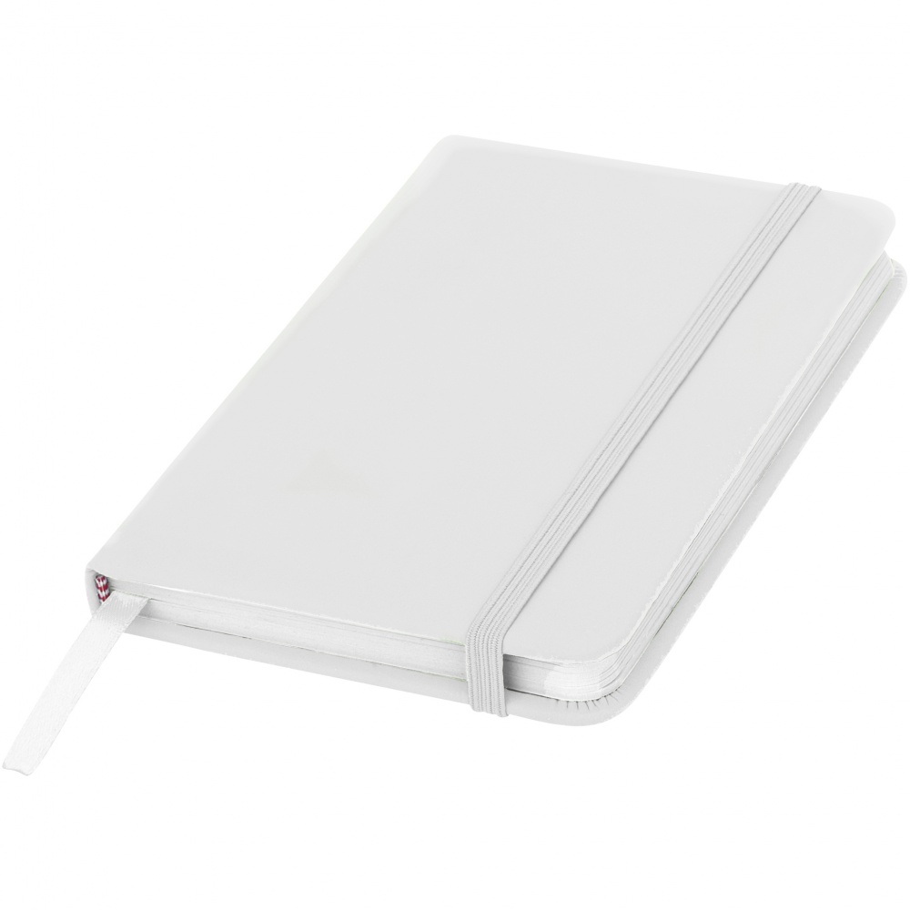 Logotrade promotional merchandise photo of: Spectrum A6 Notebook, white