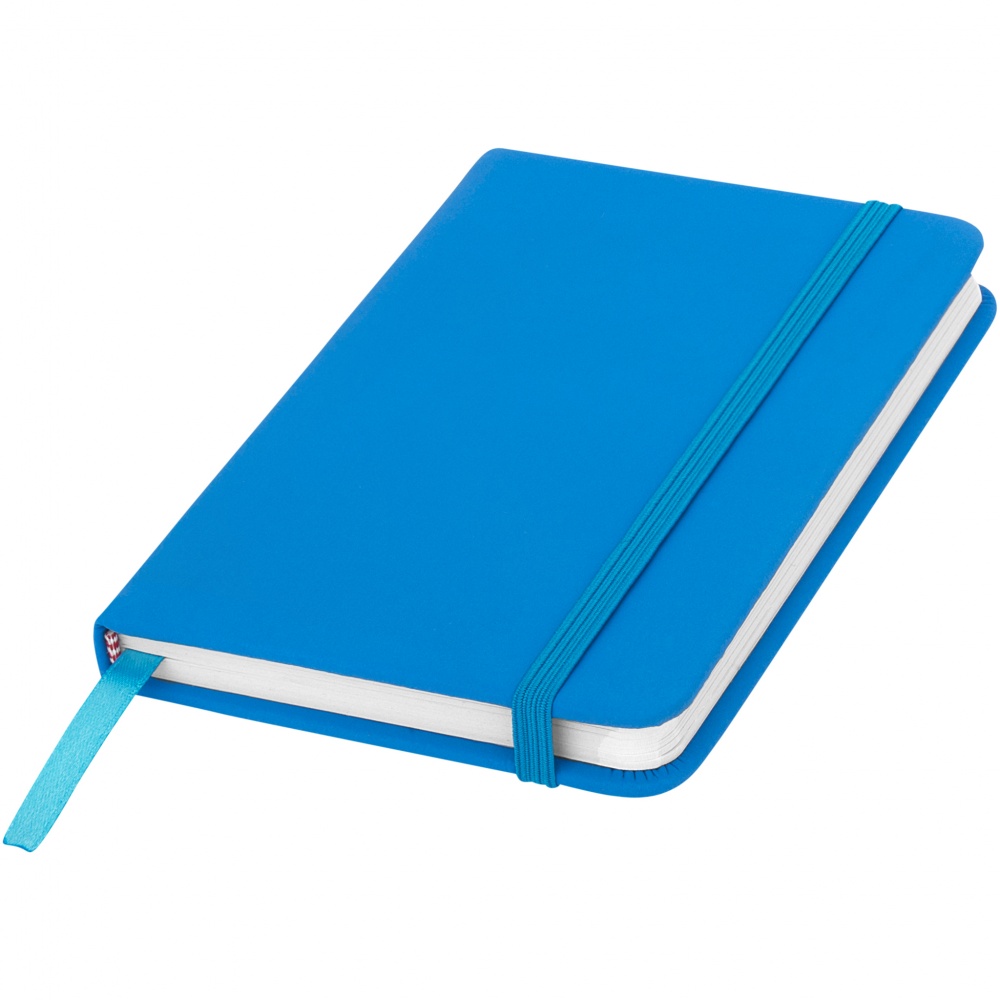 Logotrade promotional giveaway image of: Spectrum A6 Notebook, turquoise