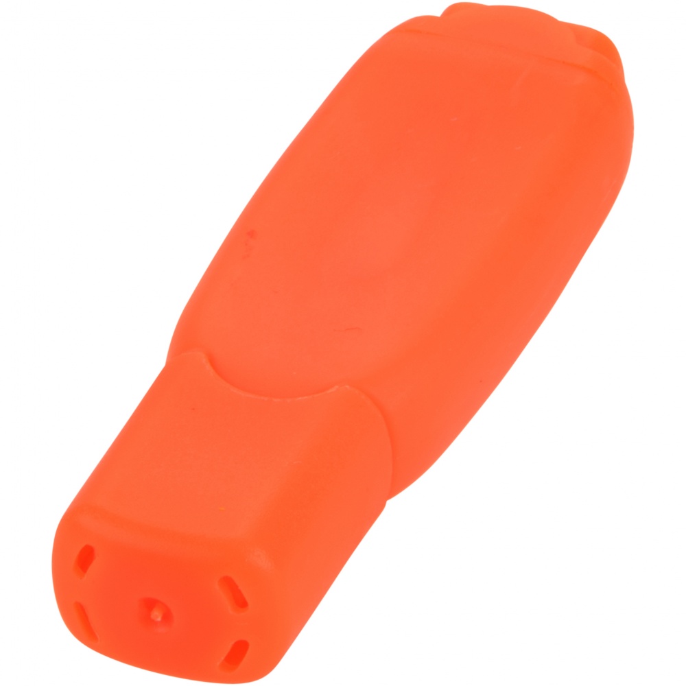 Logo trade corporate gifts image of: Bitty highlighter, orange