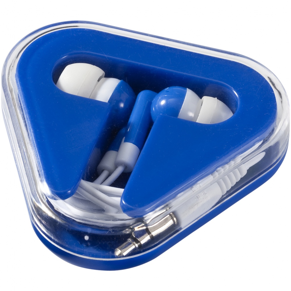 Logotrade promotional gift image of: Rebel earbuds, blue