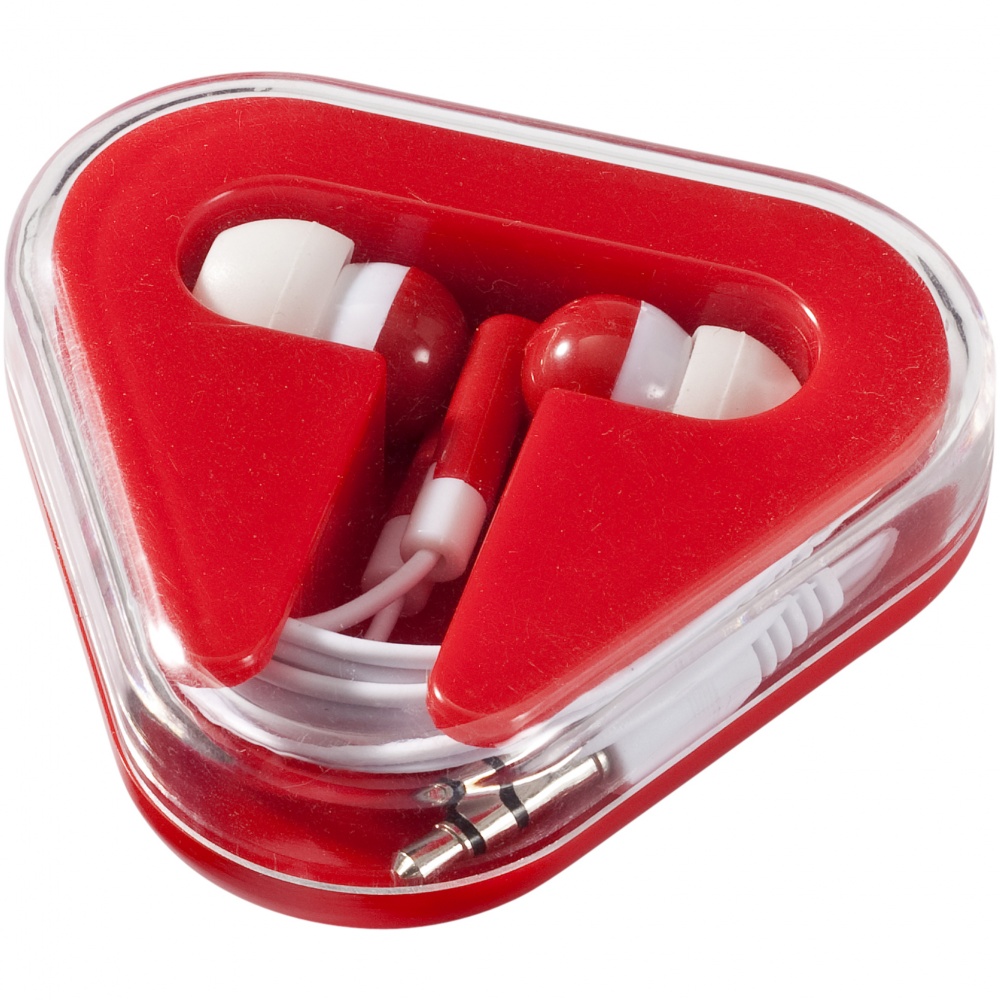 Logotrade promotional giveaway picture of: Rebel earbuds, red