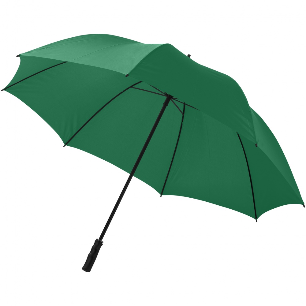 Logo trade business gifts image of: 30" Zeke golf umbrella, green