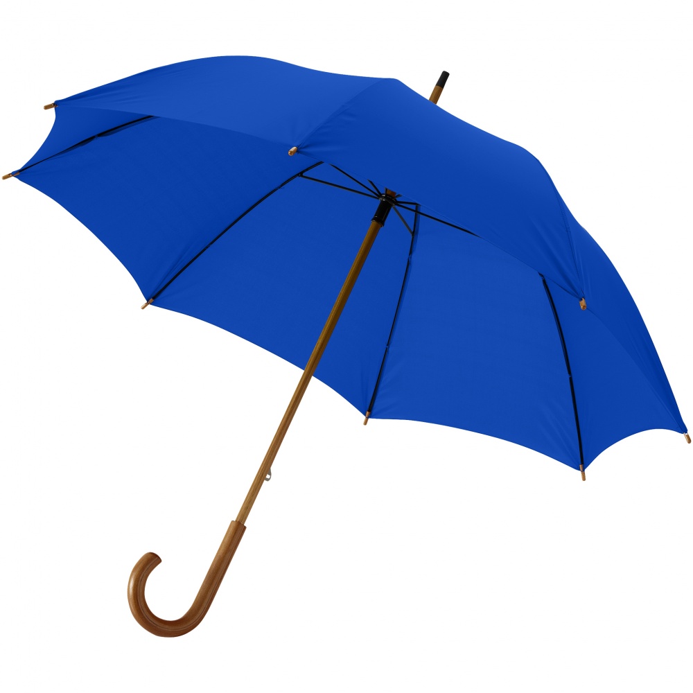 Logo trade promotional merchandise picture of: 23'' Jova classic umbrella, blue