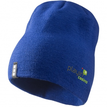 Logo trade corporate gifts picture of: Level Beanie, blue
