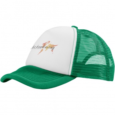 Logotrade business gift image of: Trucker 5-panel cap, green