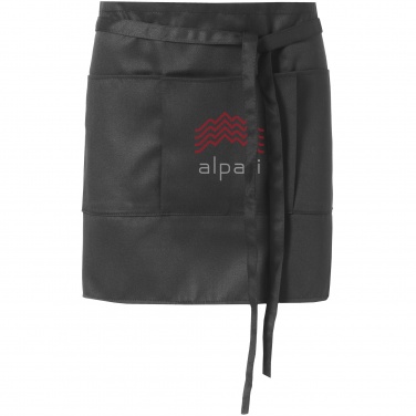 Logotrade promotional giveaway image of: Lega short apron, black