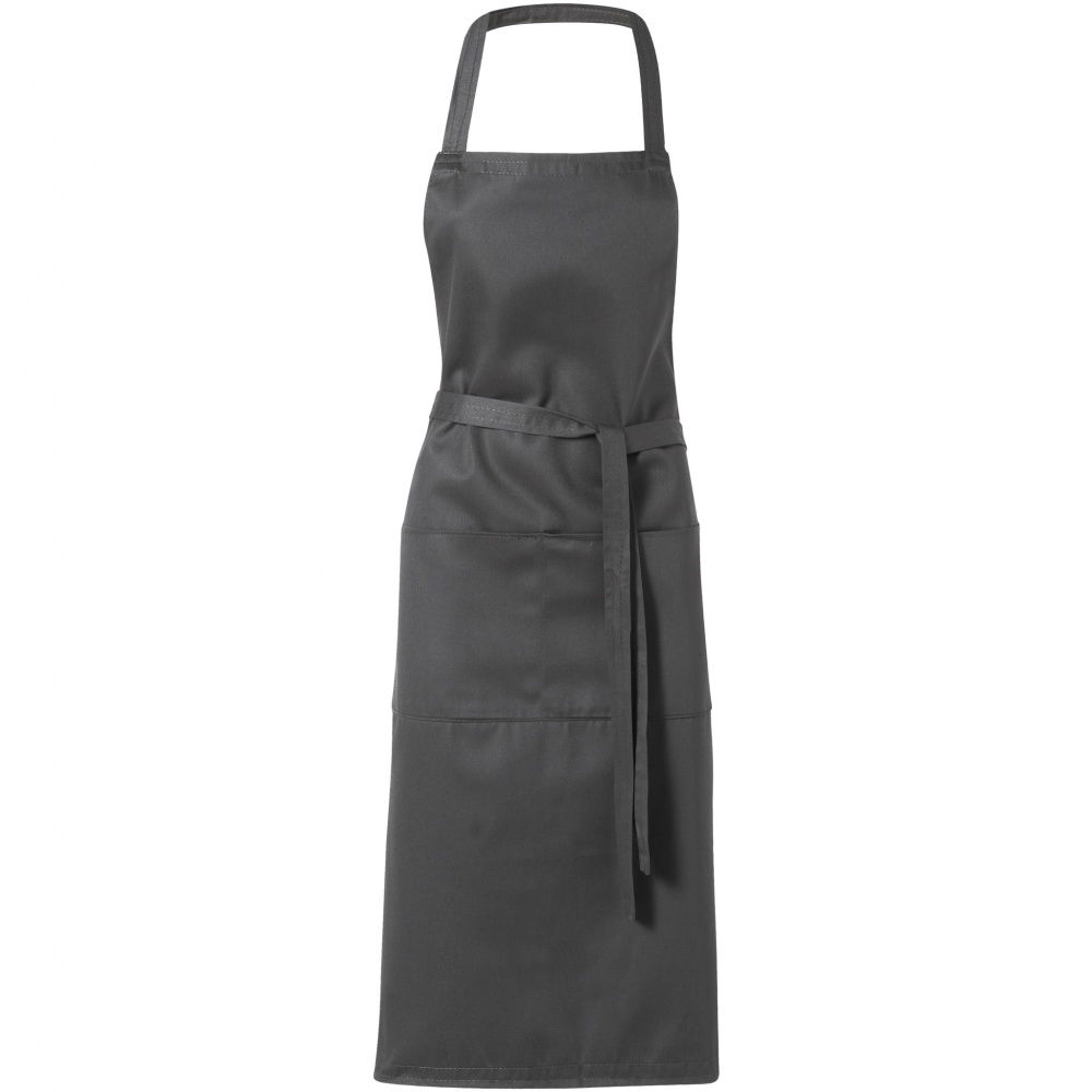 Logotrade promotional products photo of: Viera apron, dark grey