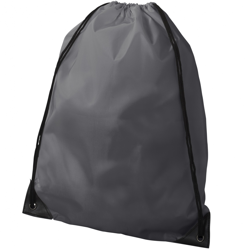 Logo trade promotional giveaways image of: Oriole premium rucksack, dark grey