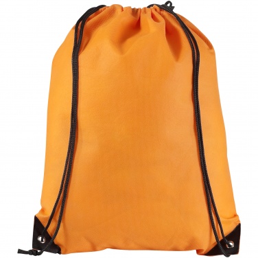 Logotrade promotional giveaway picture of: Evergreen non woven premium rucksack eco, orange
