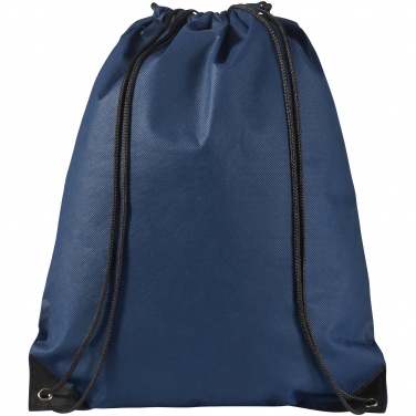 Logo trade promotional items picture of: Evergreen non woven premium rucksack eco, dark blue