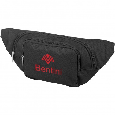 Logotrade promotional product picture of: Santander waist pouch, black