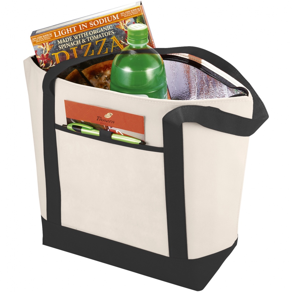 Logotrade promotional giveaway picture of: Lighthouse cooler tote, black