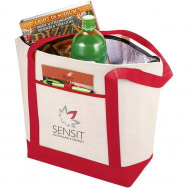 Logo trade business gift photo of: Lighthouse cooler tote, red