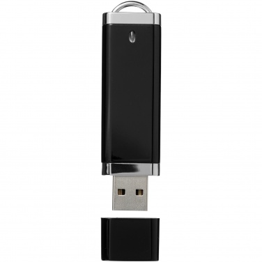 Logotrade promotional giveaways photo of: Flat USB, 4GB, black
