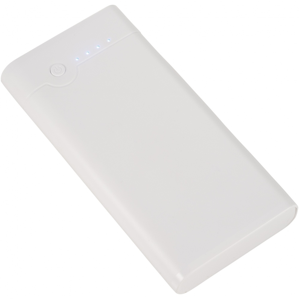 Logotrade promotional merchandise picture of: Relay 20000 mAh Power Bank, white