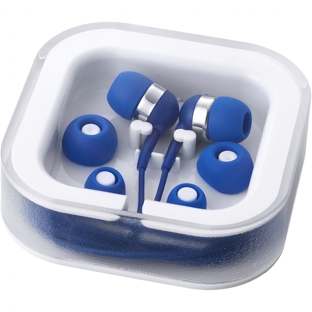 Logo trade advertising products picture of: Sargas earbuds with microphone