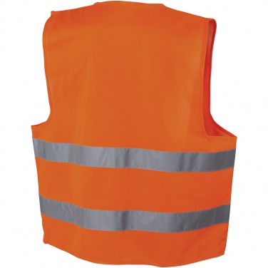 Logo trade corporate gifts image of: Professional safety vest, orange