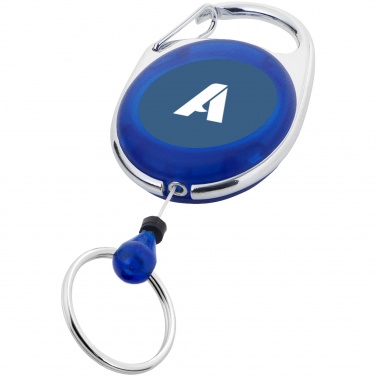 Logotrade promotional items photo of: Gerlos roller clip key chain, blue