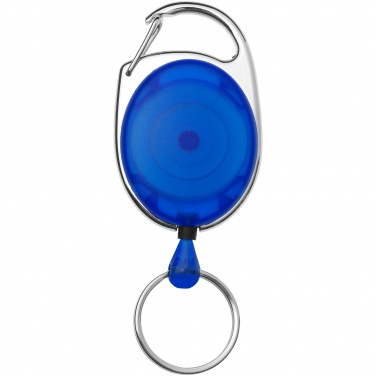 Logotrade business gifts photo of: Gerlos roller clip key chain, blue