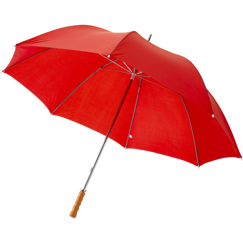 Logo trade promotional merchandise image of: Karl 30" Golf Umbrella, red