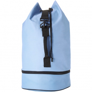 Logo trade promotional merchandise photo of: Idaho sailor duffel bag, light blue