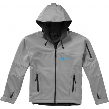 Logo trade promotional product photo of: Match softshell jacket, grey