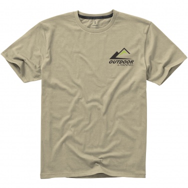 Logotrade promotional merchandise image of: Nanaimo short sleeve T-Shirt, beige