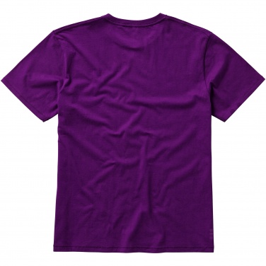 Logo trade corporate gifts picture of: Nanaimo short sleeve T-Shirt, purple