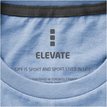 Logo trade promotional giveaways picture of: Nanaimo short sleeve T-Shirt, light blue