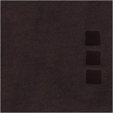 Logotrade corporate gift picture of: Nanaimo short sleeve T-Shirt, dark brown