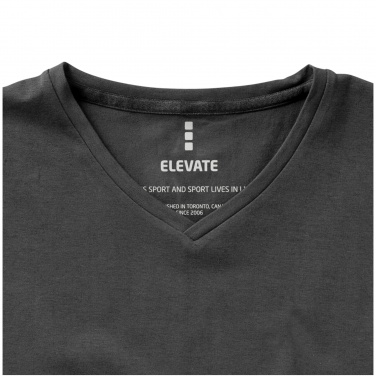 Logotrade business gifts photo of: Kawartha short sleeve T-shirt, dark grey