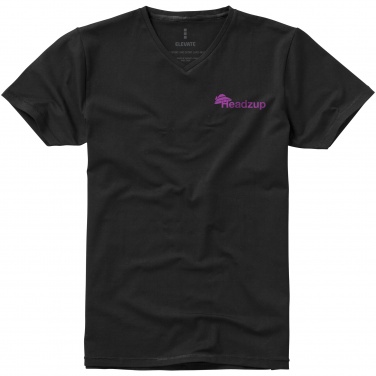 Logotrade promotional item image of: Kawartha short sleeve T-shirt, black